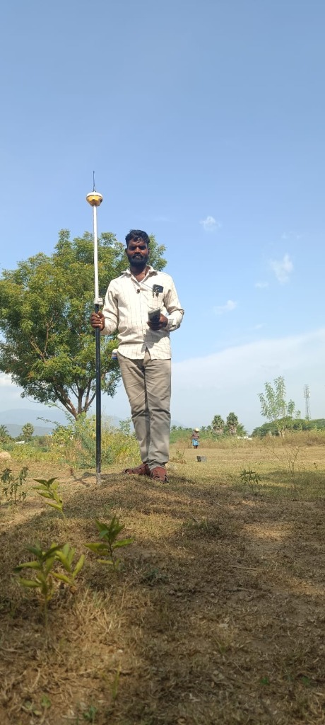 On-Field DGPS Land Survey Kallakurichi